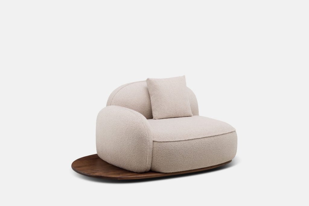 one-seat sofa + arm-rest