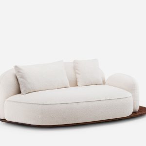 two-seat wide sofa + arm-rest