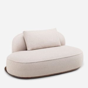 two-seat wide sofa