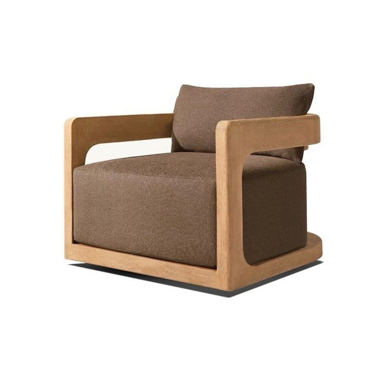 arqa lounge armchair teak